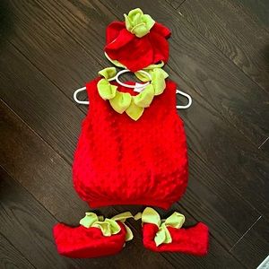 Baby strawberry costume